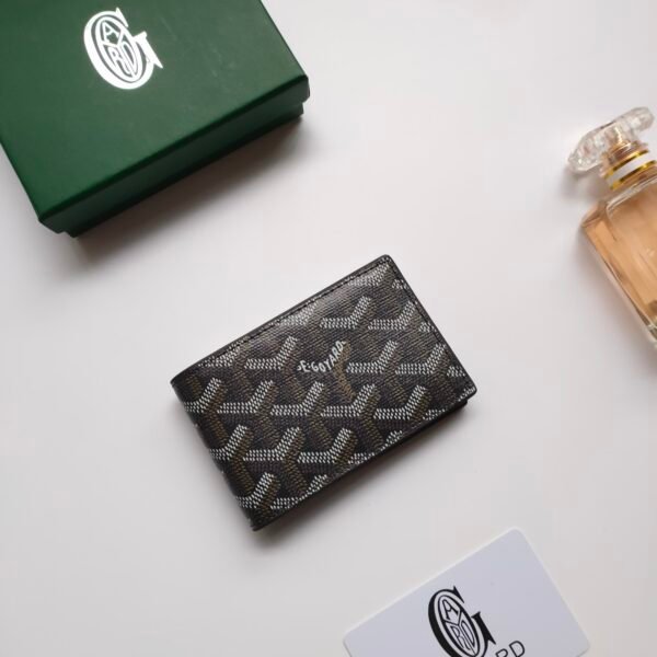 GYD Victoire Card Holder Black GYDine Canvas - Wallet