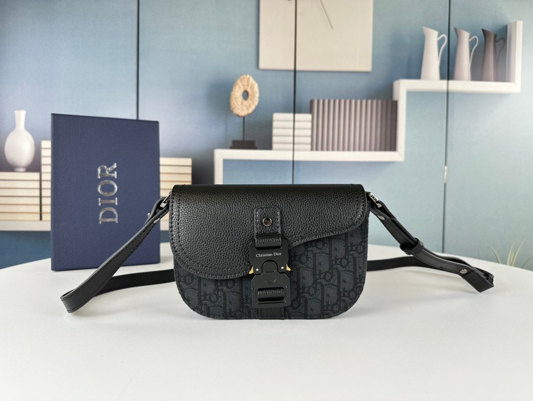 CD Saddle Oblique Canvas - Bag