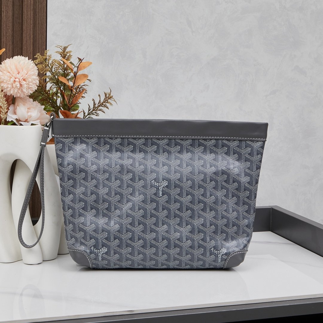 GYD Senat Pouch MM Grey GYDine Canvas - Bag