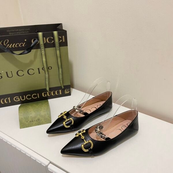 GG Horsebit Ballet Flats - Shoes