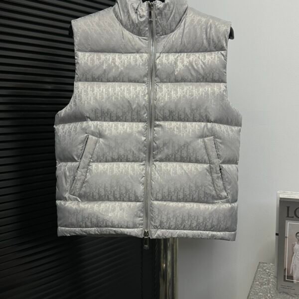 CD Oblique Puffer Vest - Vest