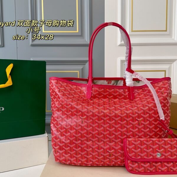 GYD Saint Louis PM Red GYDine Canvas - Bag