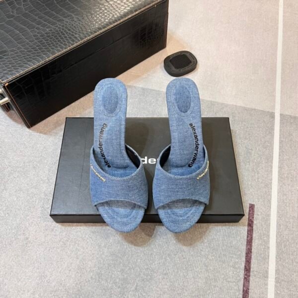 BAL Denim Slide Sandals - Sandals