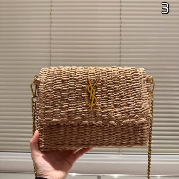 YSL Niki Small Woven Raffia - Bag