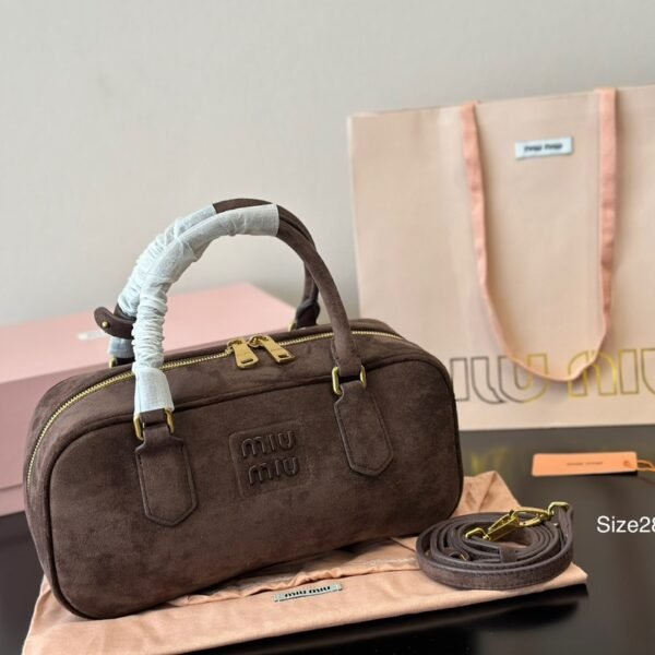 MIU Wander Matelassé Suede - Bag