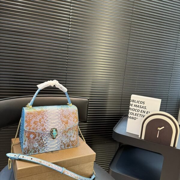 BV Serpenti Forever Python - Bag