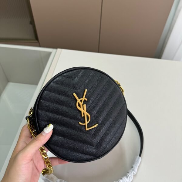 YSL Lou Camera Bag Black Leather - Bag