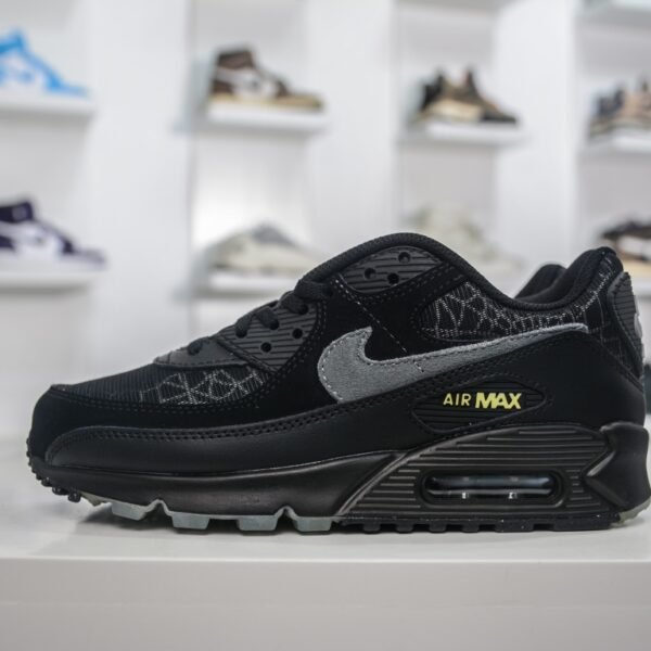 NK Air Max 90 Halloween Black/Spider Web - Sneakers