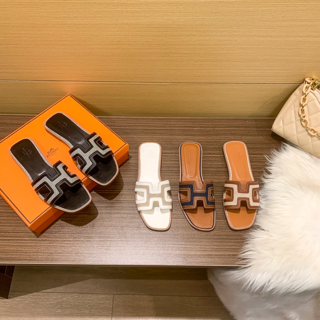 HM Oran Sandals White/Beige - Slides - Image 9