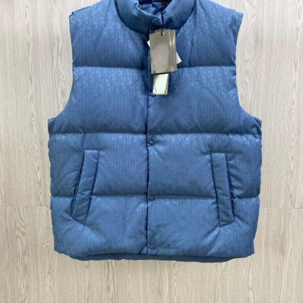 CD Oblique Puffer Vest - Vest
