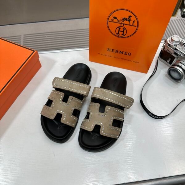 HM Izmir Sandals Beige Suede - Sandals