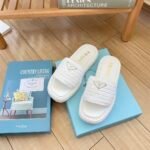 PR Woven Raffia Slides – Slides