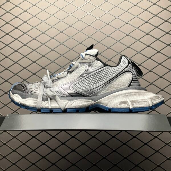 BAL Track 3 39 Silver/Blue - Sneakers