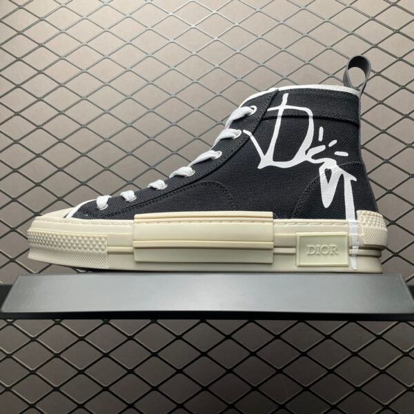 CD B23 High-Top Black Canvas - Sneakers