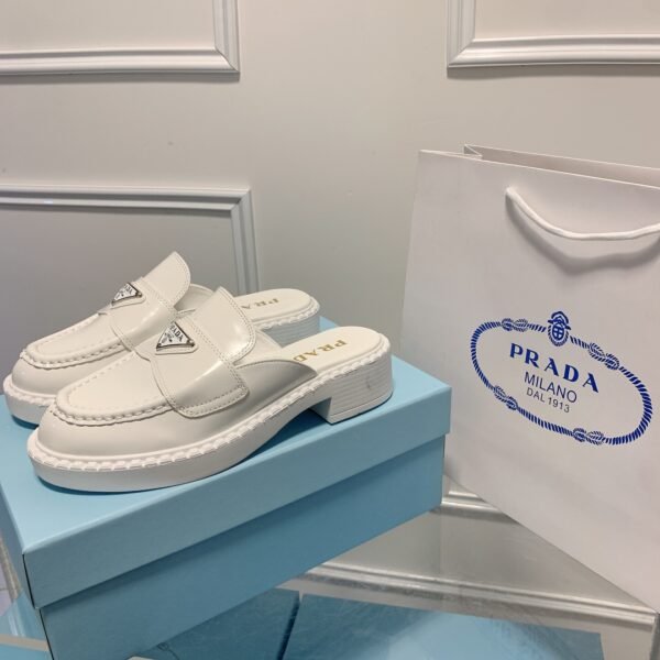 PR Triangle Logo Mules - Shoes
