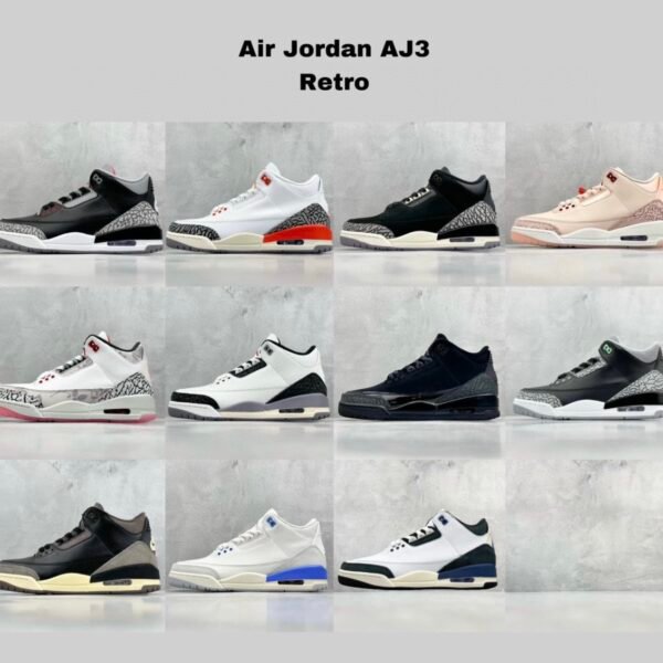 NK Air Jordan 3 Retro Various - Sneakers