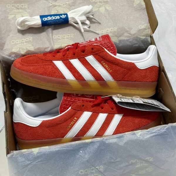 AD Gazelle Red Suede - Sneakers