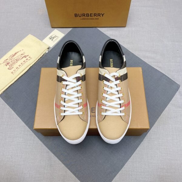 BBR Vintage Check Stripe Sneakers - Sneakers