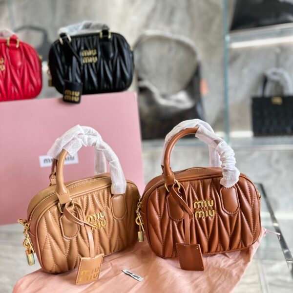 MIU Matelassé Bowling Bag - Bag
