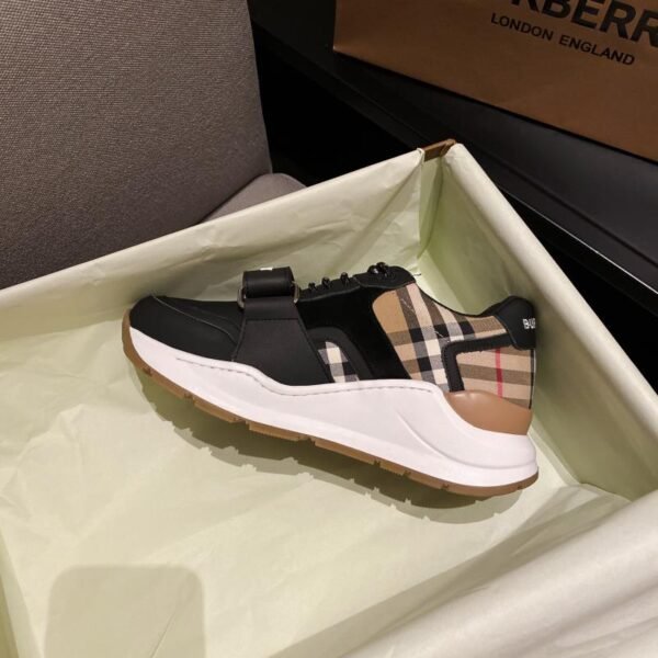 BBR Union Sneakers Black Vintage Check - Sneakers