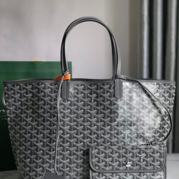GYD Saint Louis PM Black GYDine Canvas - Bag