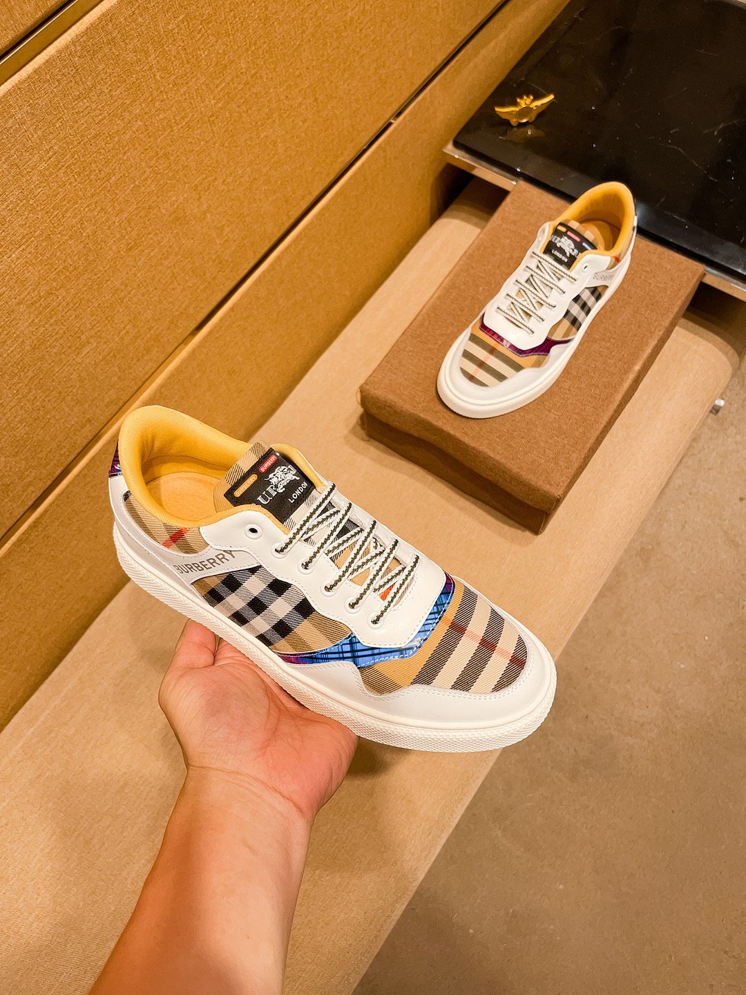 BBR Vintage Check Arthur Multicolor – Sneaker — 4