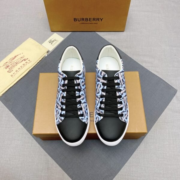 BBR Monogram Stripe E-canvas Sneakers - Sneakers