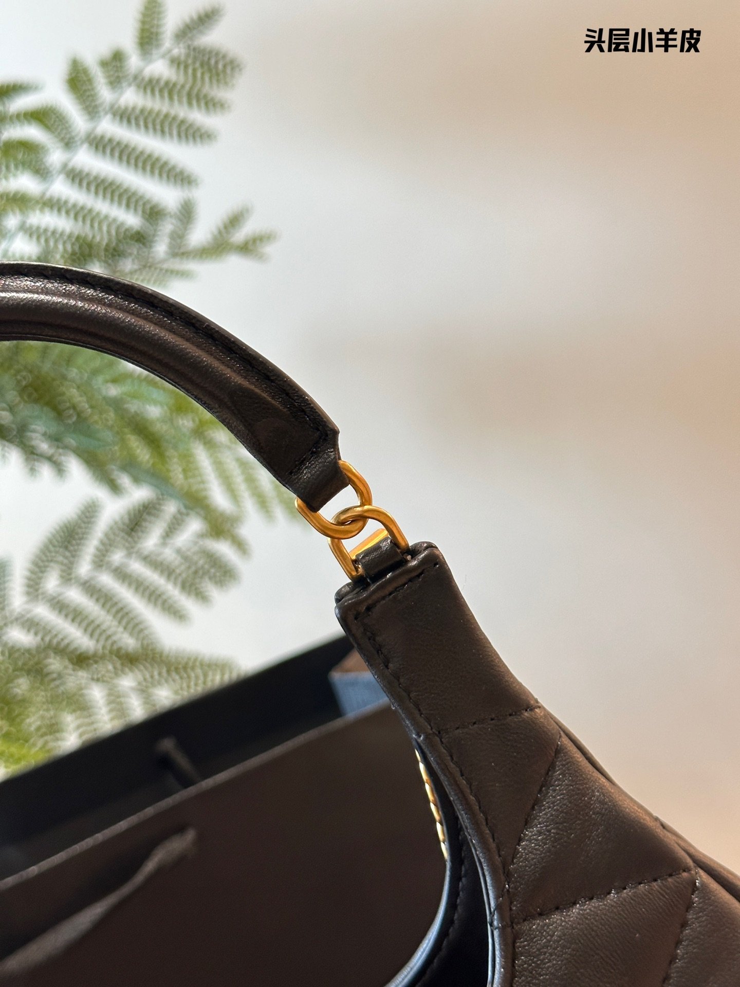 YSL Le 5 à 7 Hobo Small Black Leather - Bag - Image 8