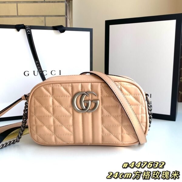 GG GG Marmont Matelassé Mini Bag - Bag