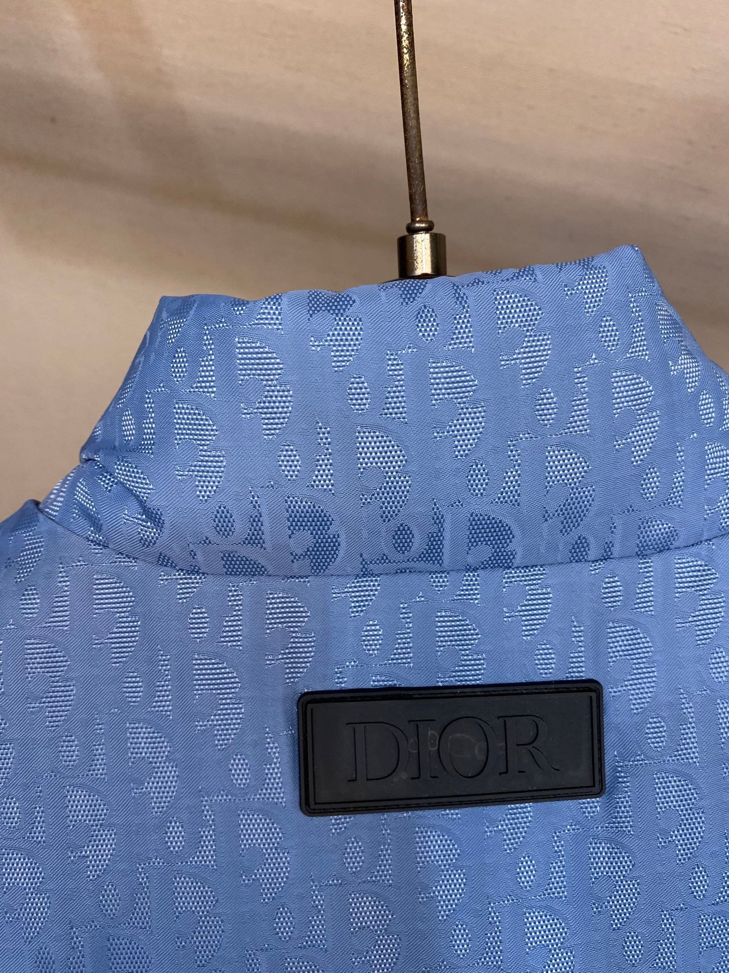 CD CD Oblique Puffer Vest 46 Blue Oblique - Vest - Image 9