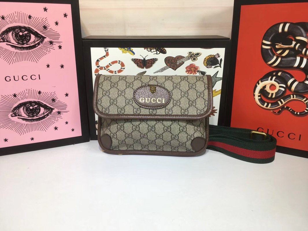 GG Ophidia GG Supreme Beige/Brown GG Supreme Canvas - Bag