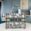 CD Book Tote Embroidered Canvas - Bag · Ref. BA20144