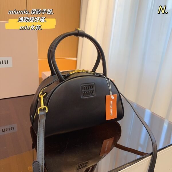 MIU Belle Black Leather - Bag