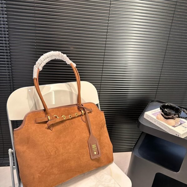 MIU Aventure Brown Suede - Bag