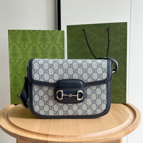 GG 1955 Horsebit GG Supreme Canvas - Bag