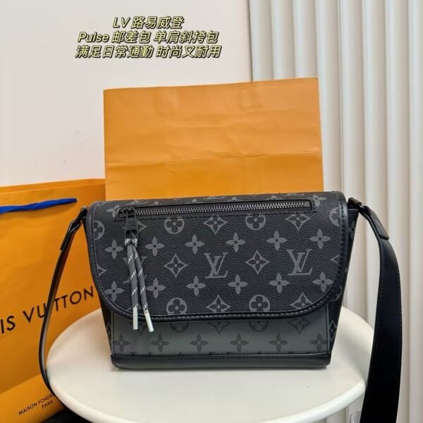 LV Avenue Sling Bag Monogram Eclipse - Bag