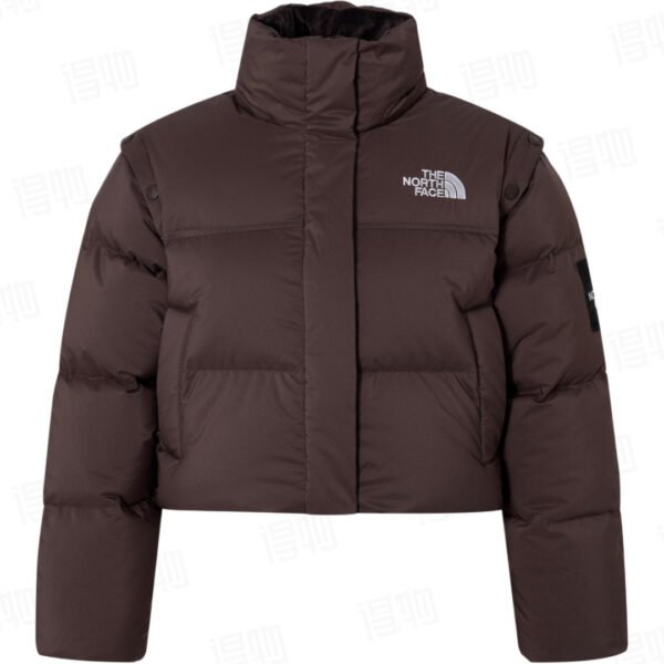 TNF Novelty Nuptse Down Jacket Brown - Jacket