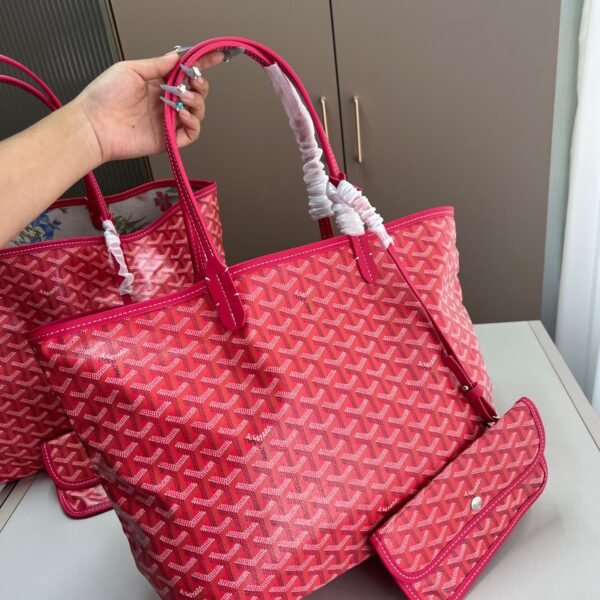 GYD Saint Louis PM Red GYDine Canvas - Bag