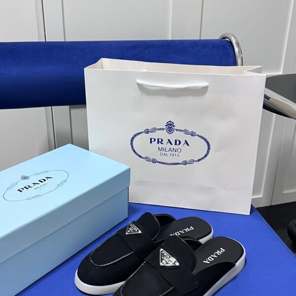 PR Nylon Logo Loafers - Shoes