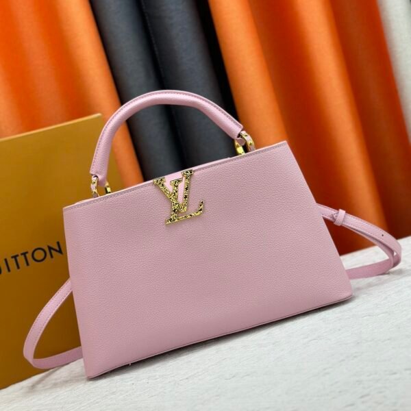 LV Capucines BB Pink Leather - Bag