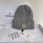 MCL Ribbed Wool Beanie Black/White – Hat