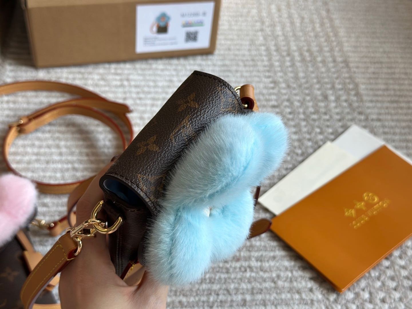 LV Papillon BB Monogram - Bag - Image 4