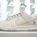 NK Dunk Low x LV – Sneakers – Gray