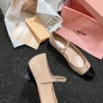 MIU Mary Jane Cap Toe – Heels