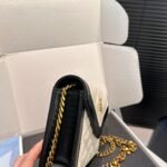 YSL Envelope Chain Wallet – Bag – Black