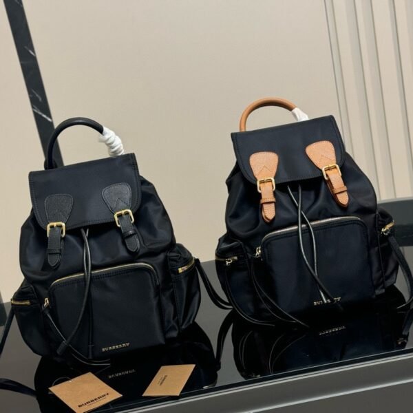 BBR Medium Rucksack Black Nylon - Bag
