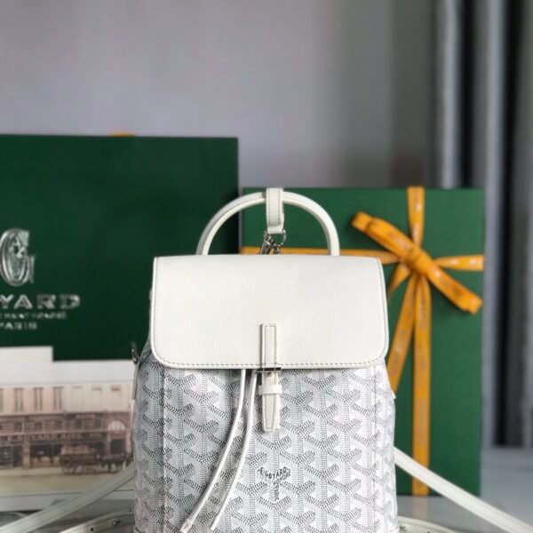 GYD Alpin Mini Backpack White GYDine Canvas - Bag