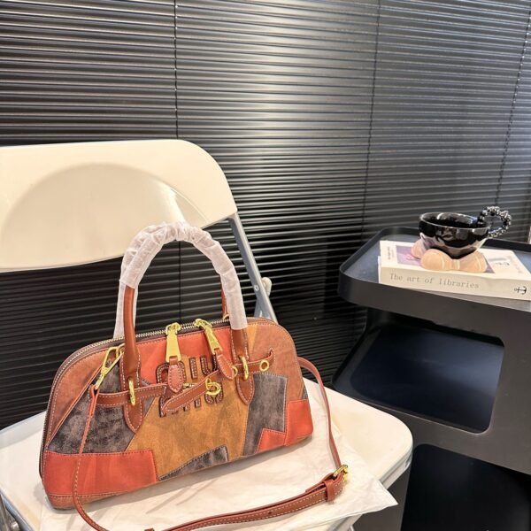 MIU Wander Matelassé Multicolor Suede - Bag