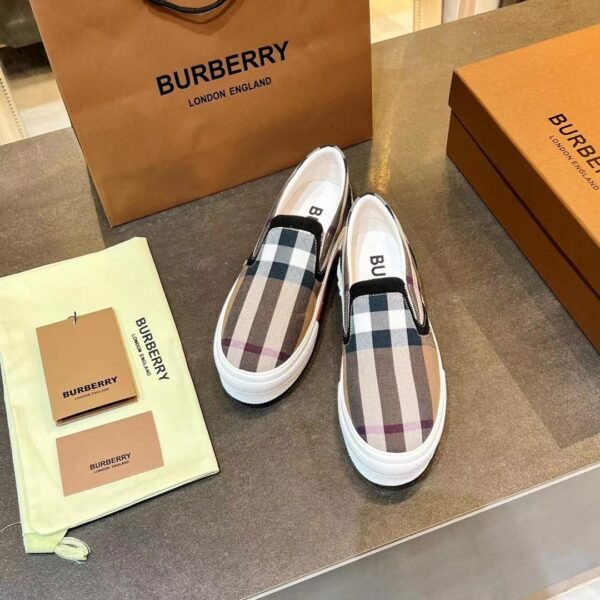BBR Vintage Check Slip-On Vintage Check Canvas - Sneakers