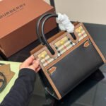 BBR Frances Small Canvas and Leather – Borsa